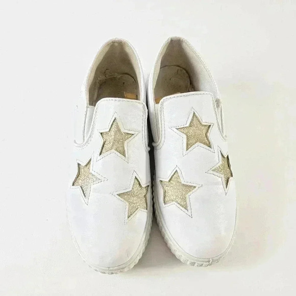 Chunky White Leather Platform Sneakers - 7 - Picture 2 of 10